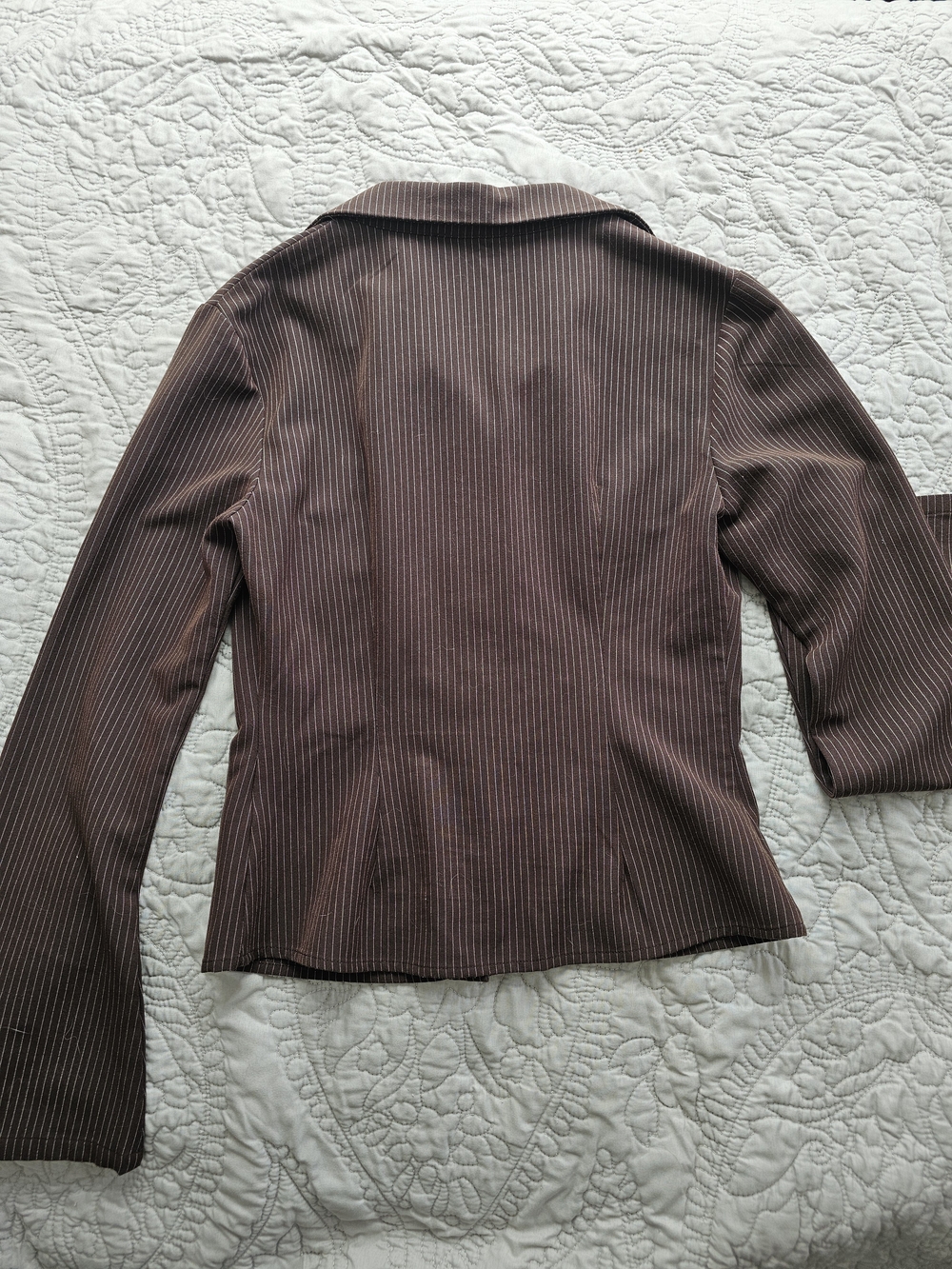Princess Polly Pinstripe Button-Up Shirt - Picture 4 of 4